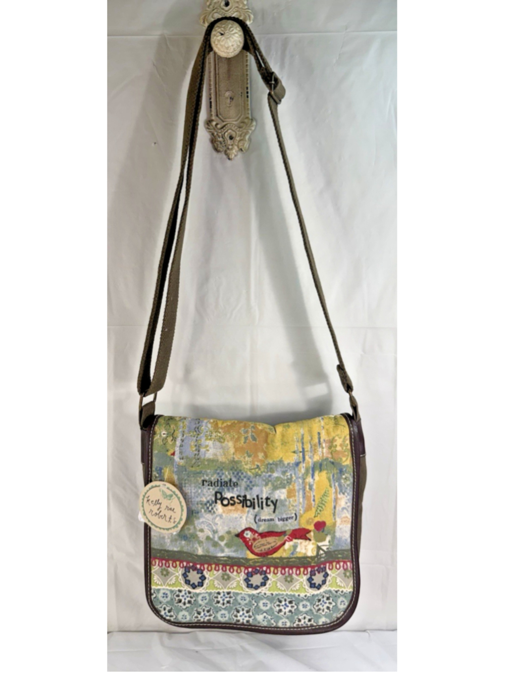 Possibility Radiate Crossbody Bag with Bird Print -  NWT